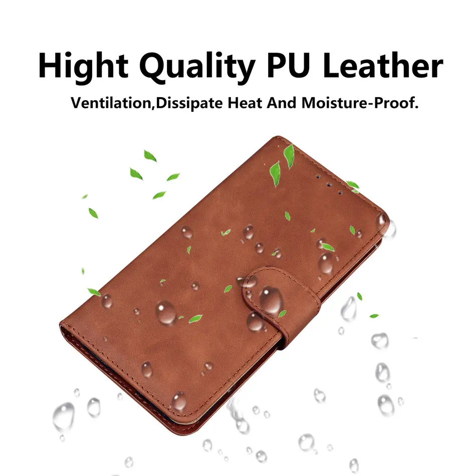 Flip Phone Wallet Leather Case For Apple iPhone 14 13 12 Mini SE 2020 11 Pro 7 8 6 6s Plus X Xs Max Xr Card Slot Back Cover D26F