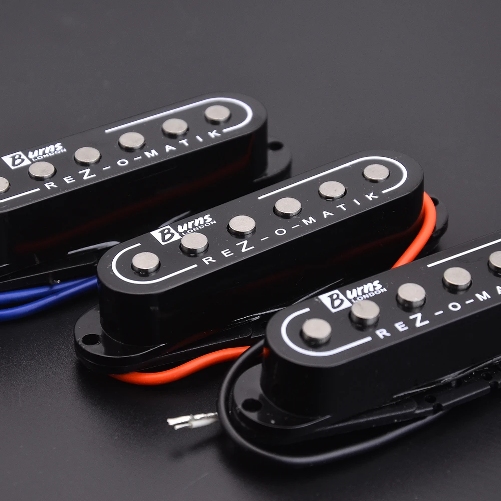 

1 комплект (комплект из 3 предметов) ожогов REZ-O-MATIK один звукосниматель альнико для ST Электрогитары Запчасти KR (производитель)