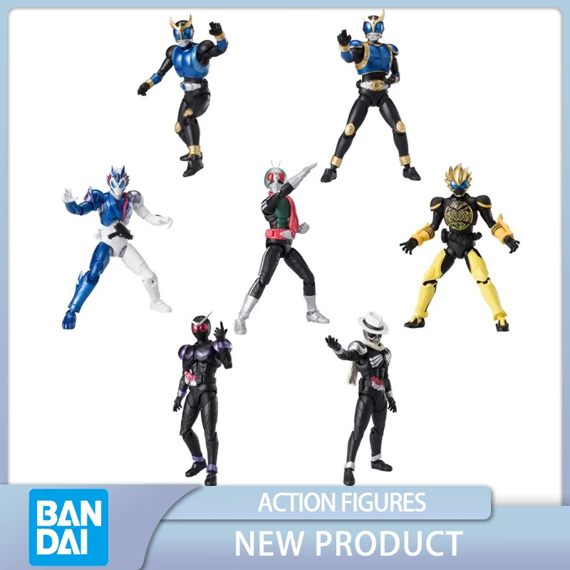 

BANDAI Candy Toy Kamen Rider XX 4 Zero One Ooo W Joker Sukll Anime Action Figures Collect Model Tyos
