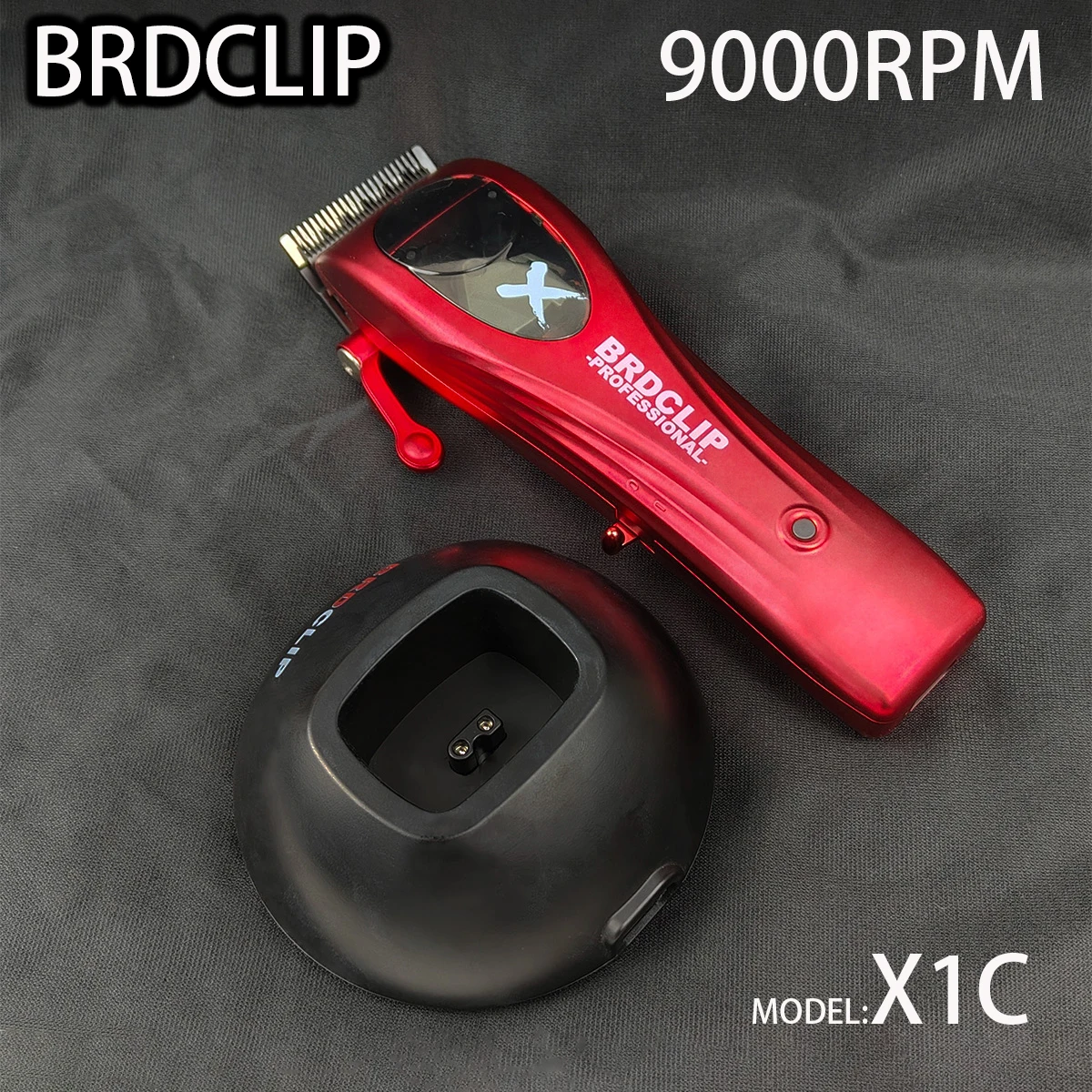 Профессиональная машинка для стрижки волос BRDCLIP X1C 9000 об/мин