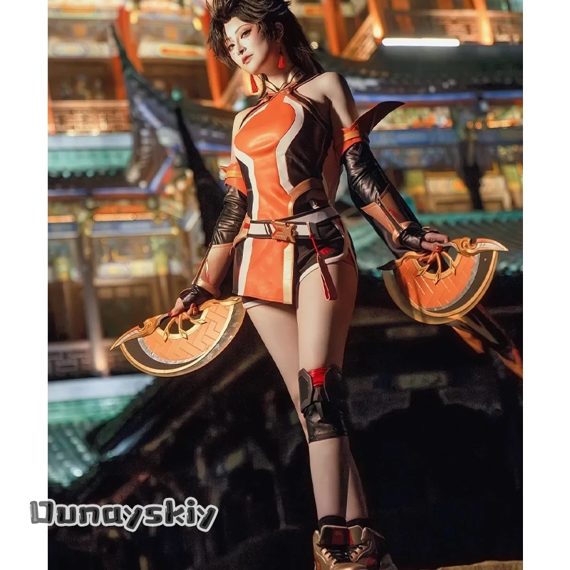 Фото Костюм для косплея Anran Ye из серии Overwatch 2: высококачественный полный комплект для Хэллоуина и карнавальных вечеринок №1