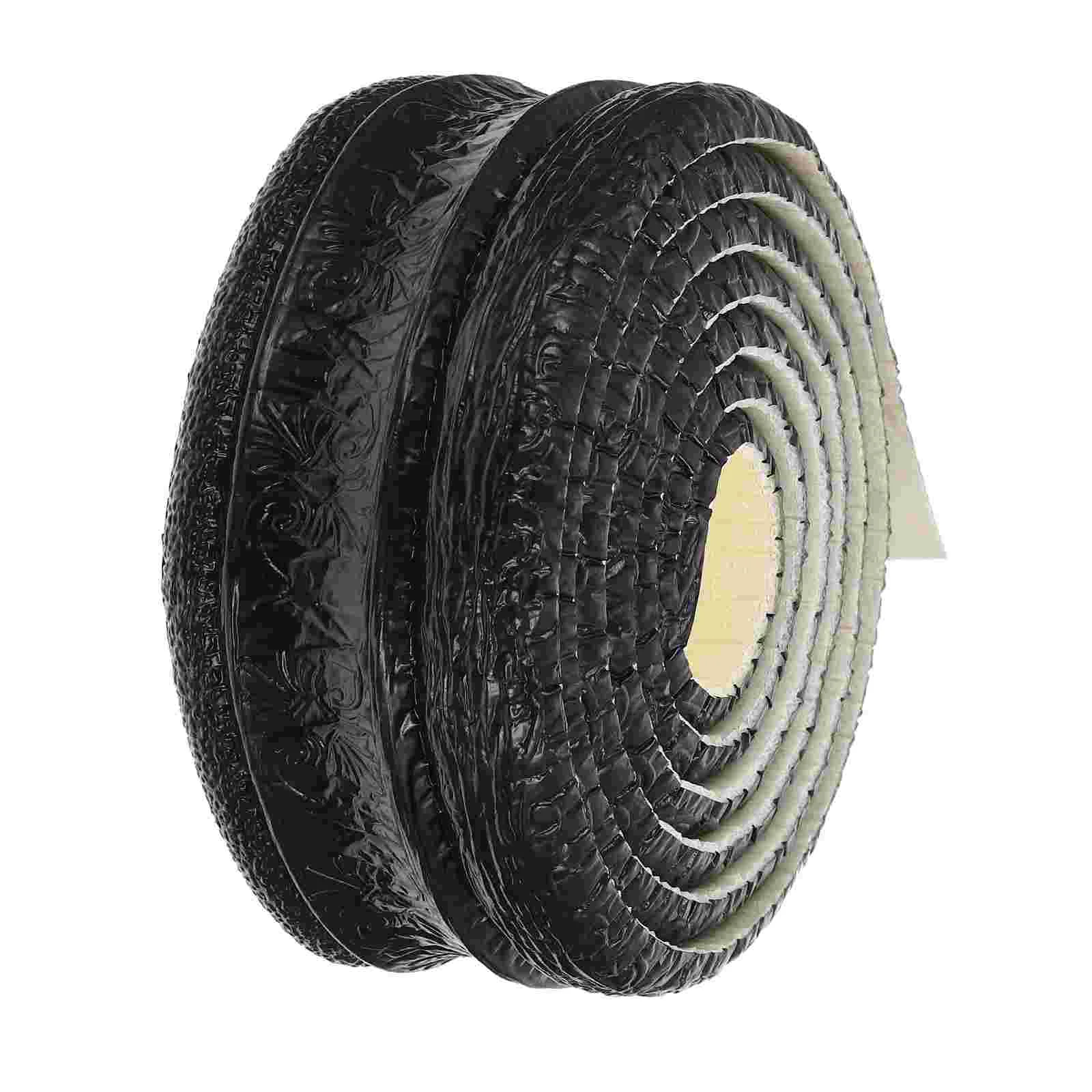 

Self-Adhesive Mirrored Wallpaper Border - Stylish Peel & Stick Design for Walls and Furniture with Anti-Collision Protection.