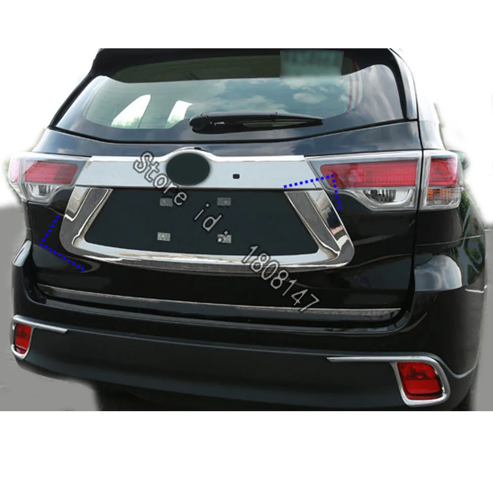 

1 шт., автомобильная Наклейка для Toyota Highlander 2018 2019 2020