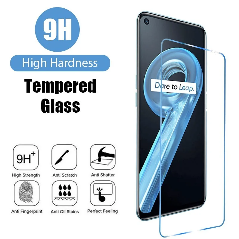 

9D Protective Glass for Realme 8i 8 7 6 Q3 Pro 5G Screen Protector for Realme GT Neo 2T 2 C3 C21 C25 Narzo 30 5G 30A Glass