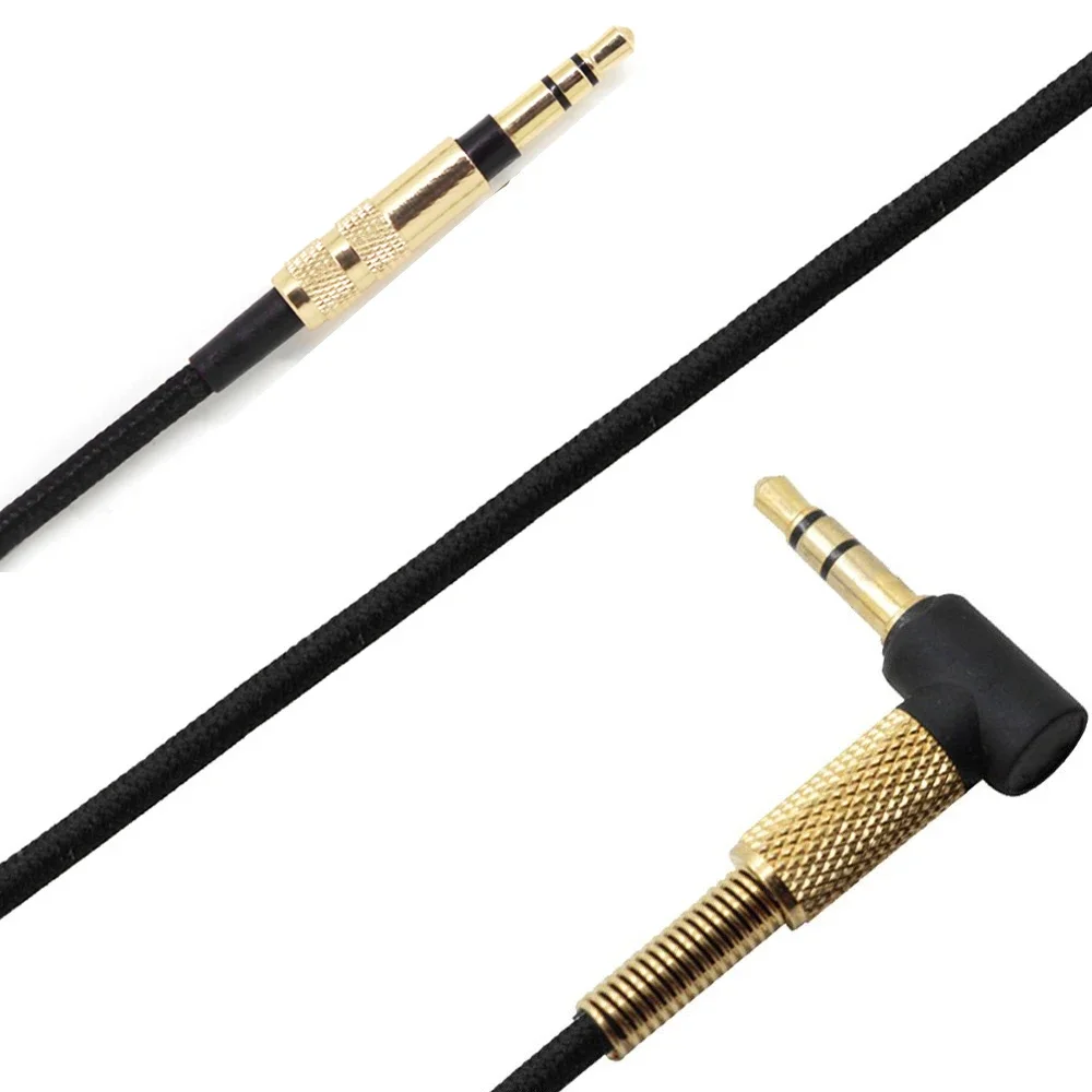 Сменный нейлоновый плетеный стереоаудиокабель OFC для наушников Sony WH-1000XM4 WH-1000XM3
