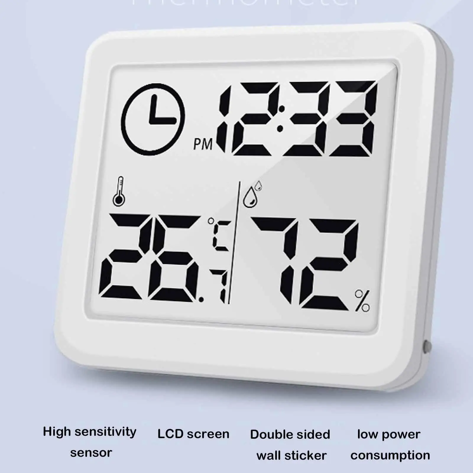 

Цифровой термометр-гигрометр с ЖК-дисплеем