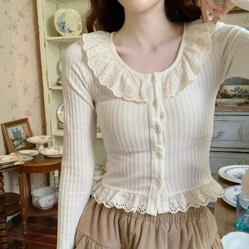 Женские полиэстеровые блузки Kawaii