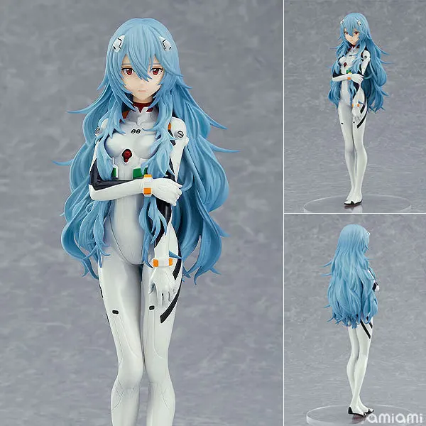 

17CM 2023 New Anime NEON GENESIS EVANGELION EVA Ayanami Rei kawaii figure PVC model toys doll collect ornaments gifts