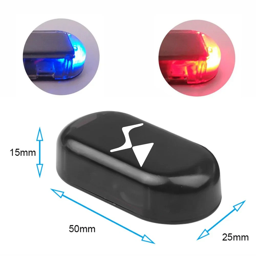 1 шт. автомобильный светодиодный светильник безопасности на солнечной энергии