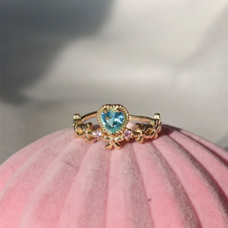 Винтажное богемное кольцо с лунным камнем очаровательные женские ювелирные