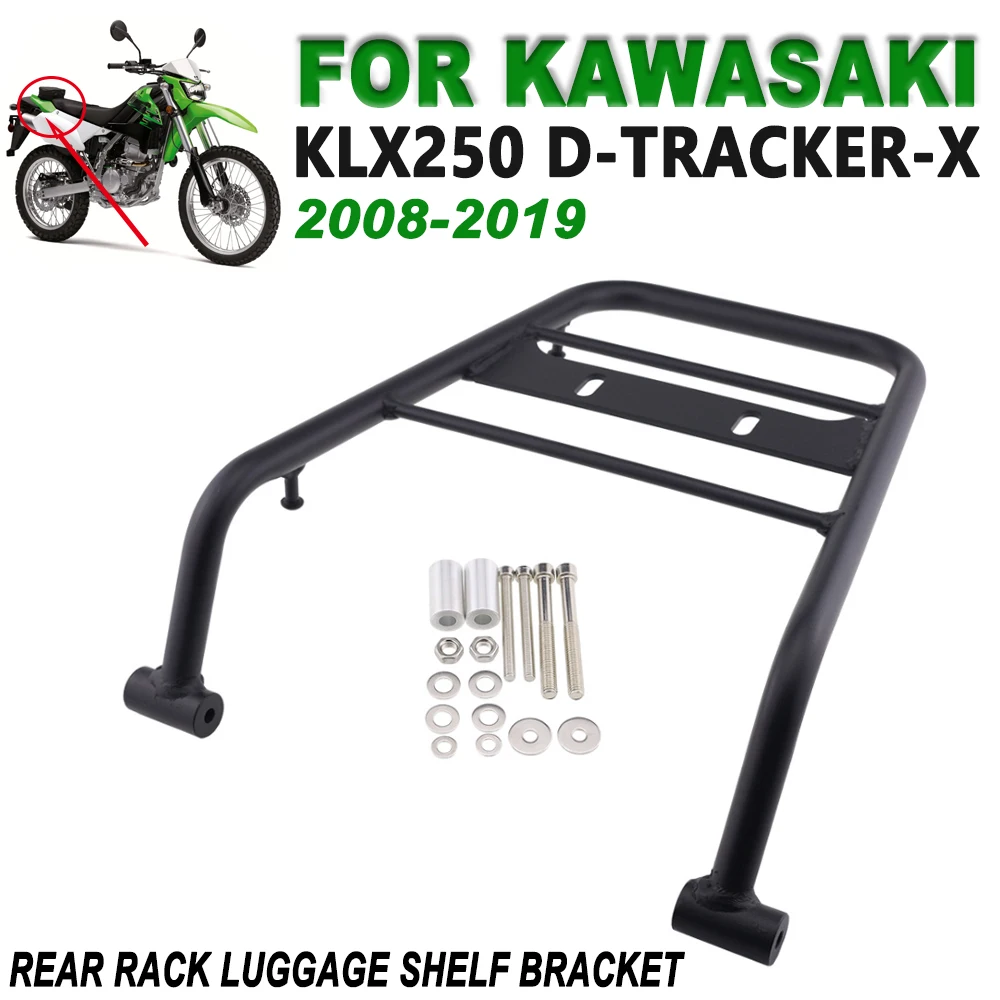 

Motorcycle Rear Rack Luggage Shelf Bracket Tailbox Support Plate For Kawasaki KLX250 KLX 250 DTracker D-Tracker X Accessories