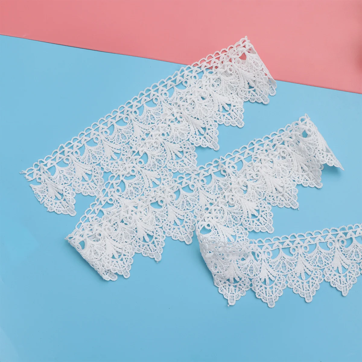 

Lace Trim Sewing White Vintagefabric Ribbon Trims Package Embroidery Crochet Eyelet Ribbons Bridalfloral Wedding Applique The