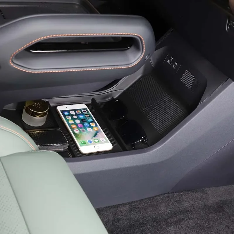 Для Chery Jaecoo 6 J6 ICAR 03 2024-2025 ABS черный центральная консоль нижний центральный