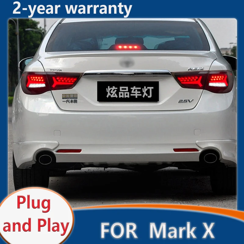 

Задние фары для Toyota Reiz Mark X, задние фары s 2010 2011 2012 2013, задние фары, задние фары DRL + тормоз + парковка + сигнал