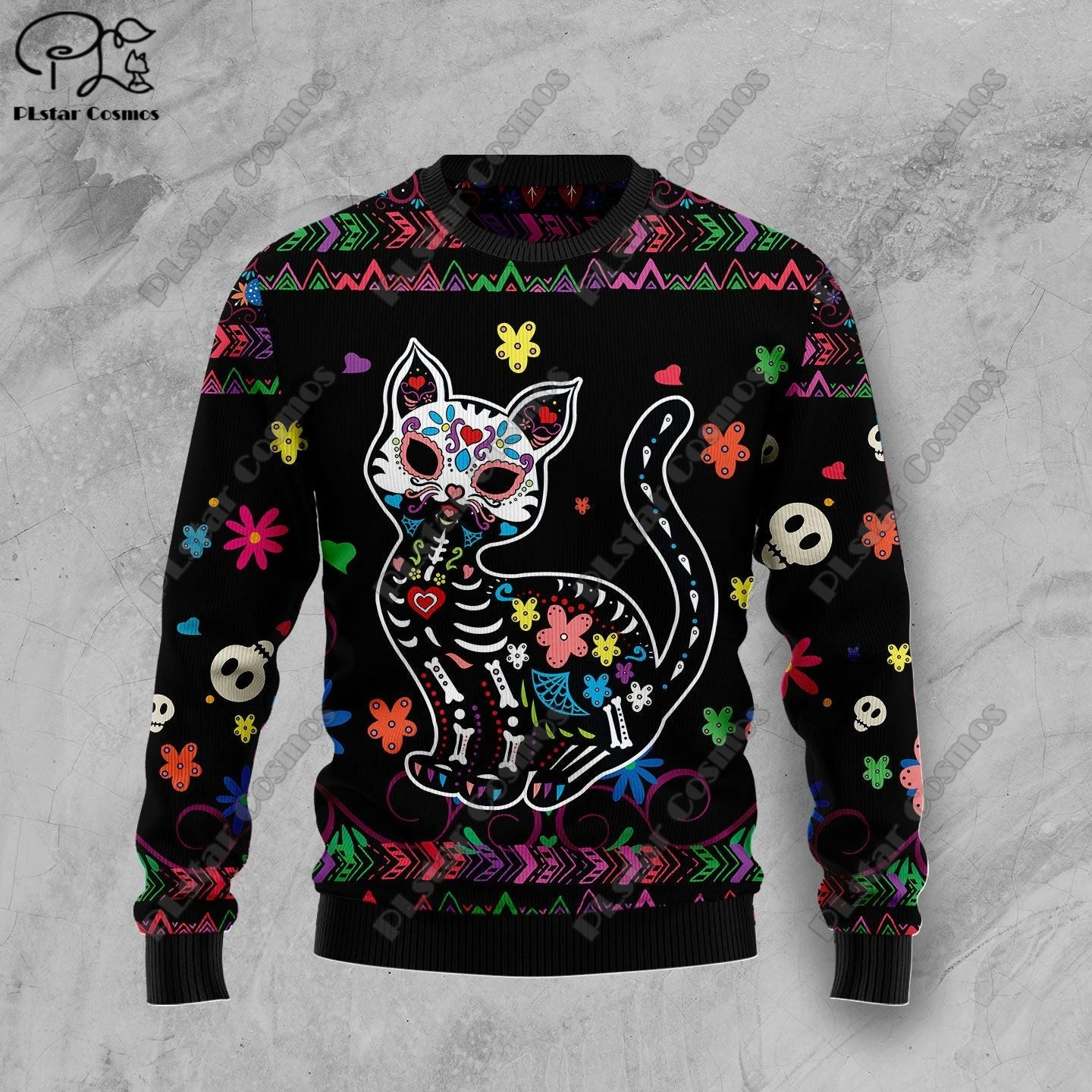 New 3D Printed Animal Custom Series Cute Christmas Pattern Ugly Sweater Street Casual Winter Sweatshirt S-102