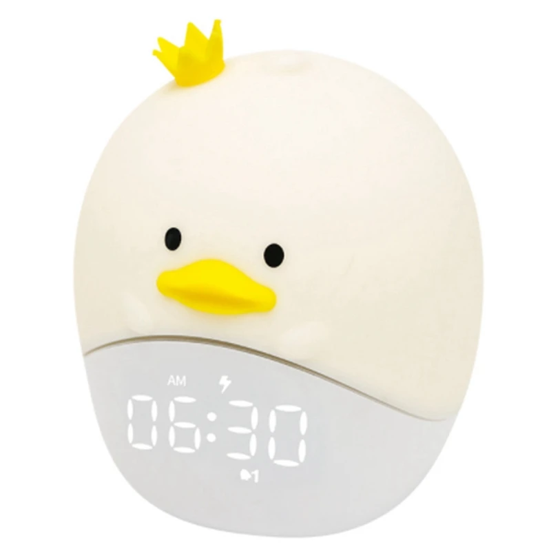 

Alarm Clock Student LED Digital Bedside Clock Children's Bedroom Study Cartoon USB Electronic Clock