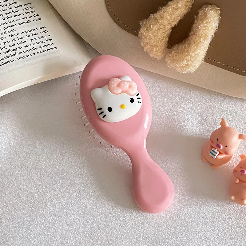 2024 Новая мода Kawaii Hello Kitty расческа мультфильм аниме Sanrio Cat кукла девушка сердце