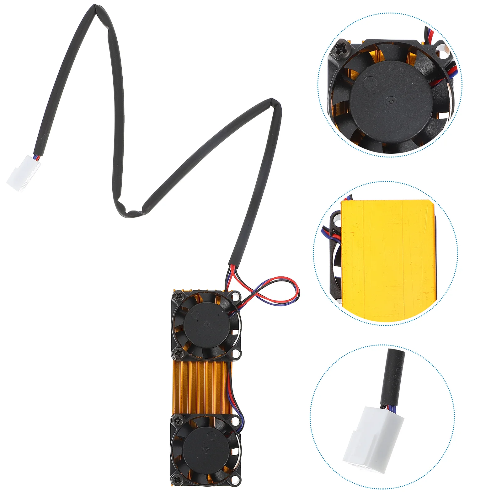 

Радиатор с охлаждающим вентилятором M.2 2280, радиатор SSD, 1 комплект