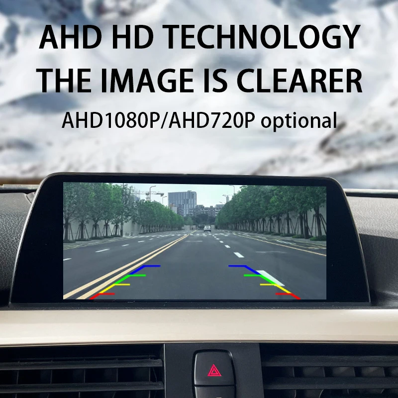 Автомобильная камера заднего вида 1080P Full HD реверсивная изображения AHD CVBS 170 °