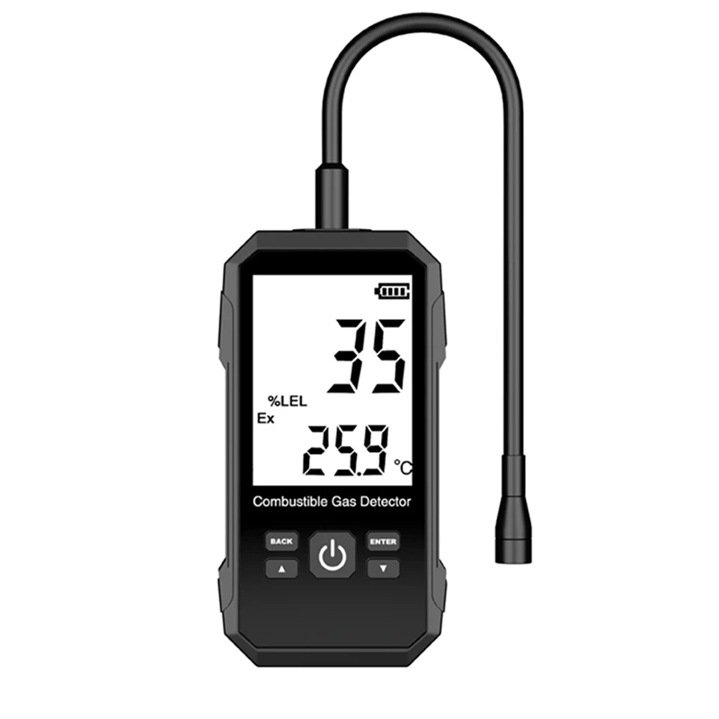 Детектор CO пропан гексановый метан индикатор утечки порт анализатор природного