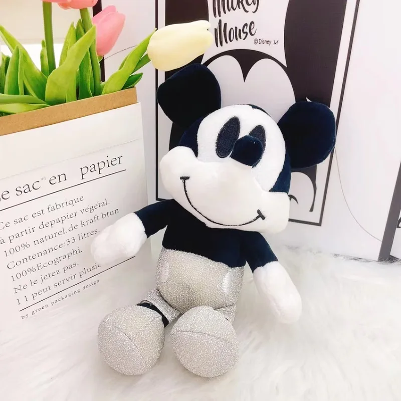 

Игрушка плюшевая 26 см из мультфильма Disney, Микки Мауса, Детская кукла из ПП хлопка, украшение для дома, подушка для студенческого общежития, подарок на выпускной