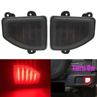 

Светодиодный задний фонарь заднего бампера для Jeep Wrangler JL 2018 2019, задние противотуманные фары для парковки, задние стоп-сигналы