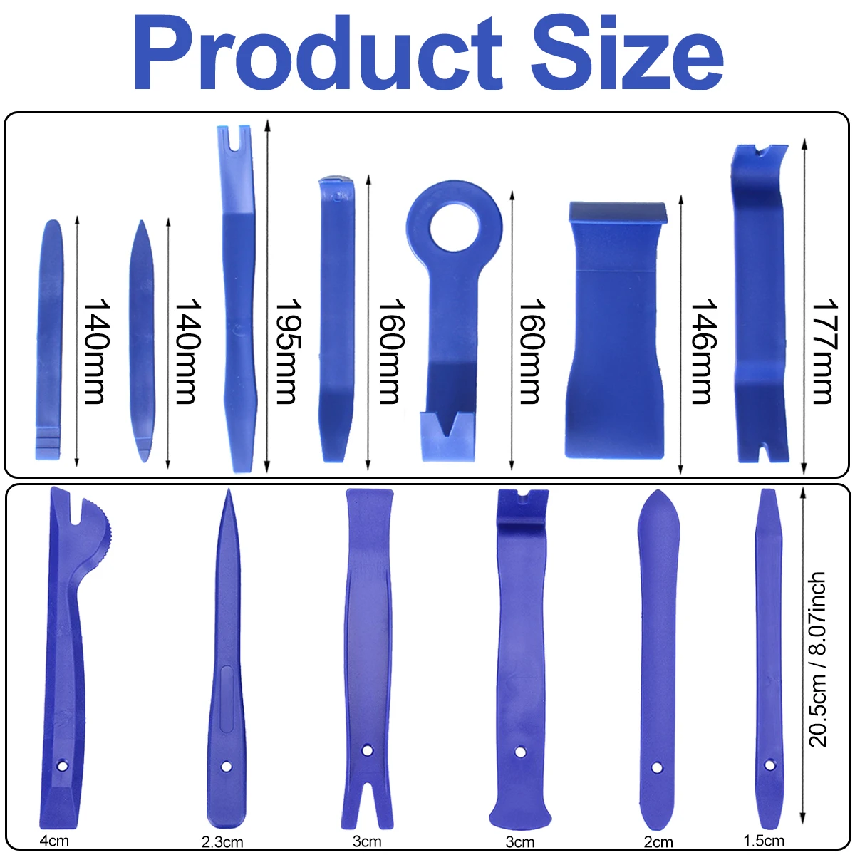 13 шт./компл. инструмент для ручной разборки салона автомобиля зажим двери набор