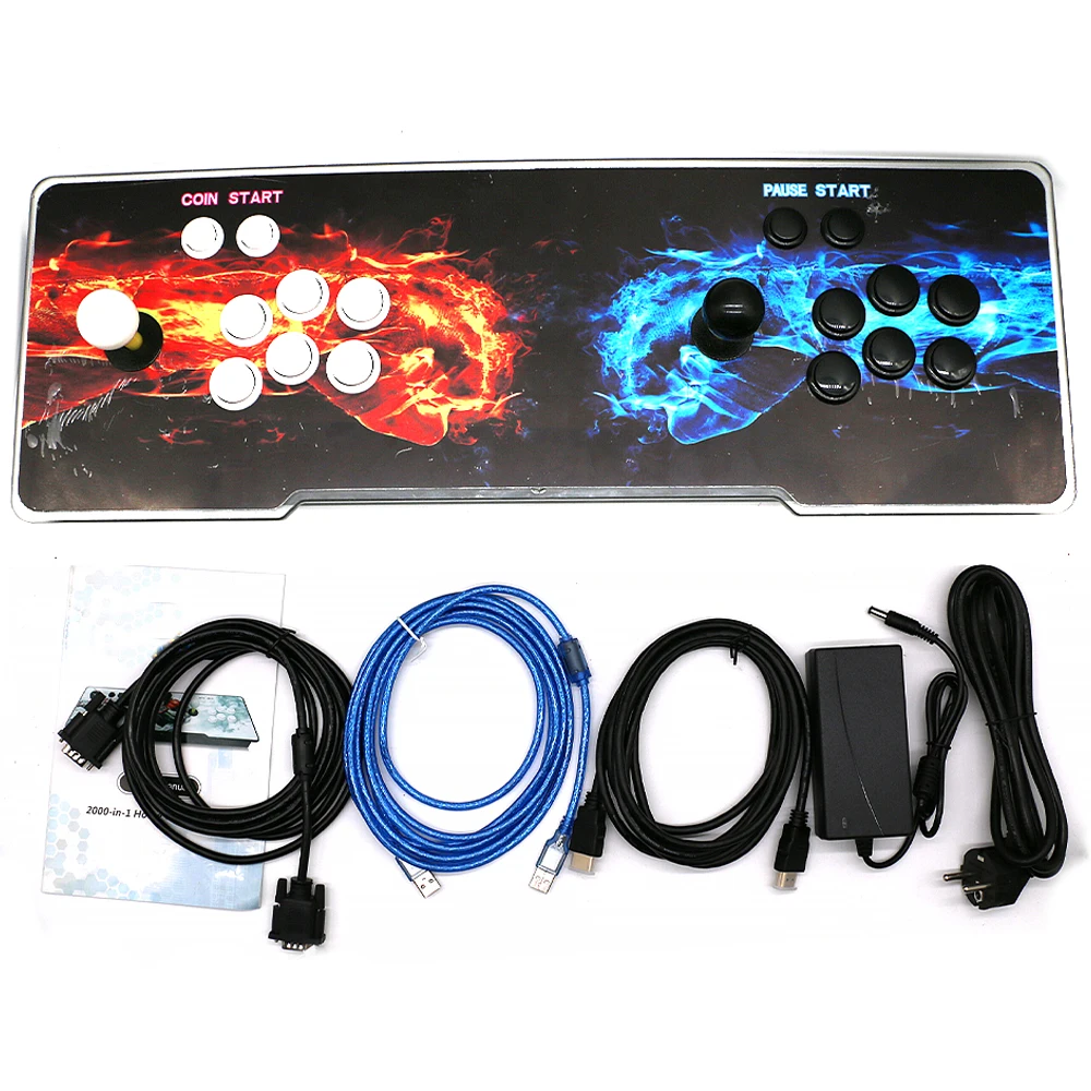 DX 10500 Multi In 1 Games Arcade Console PC PS3 USB Joystick Controller HDMI TV Video Korean / English / Japanese/Spanish