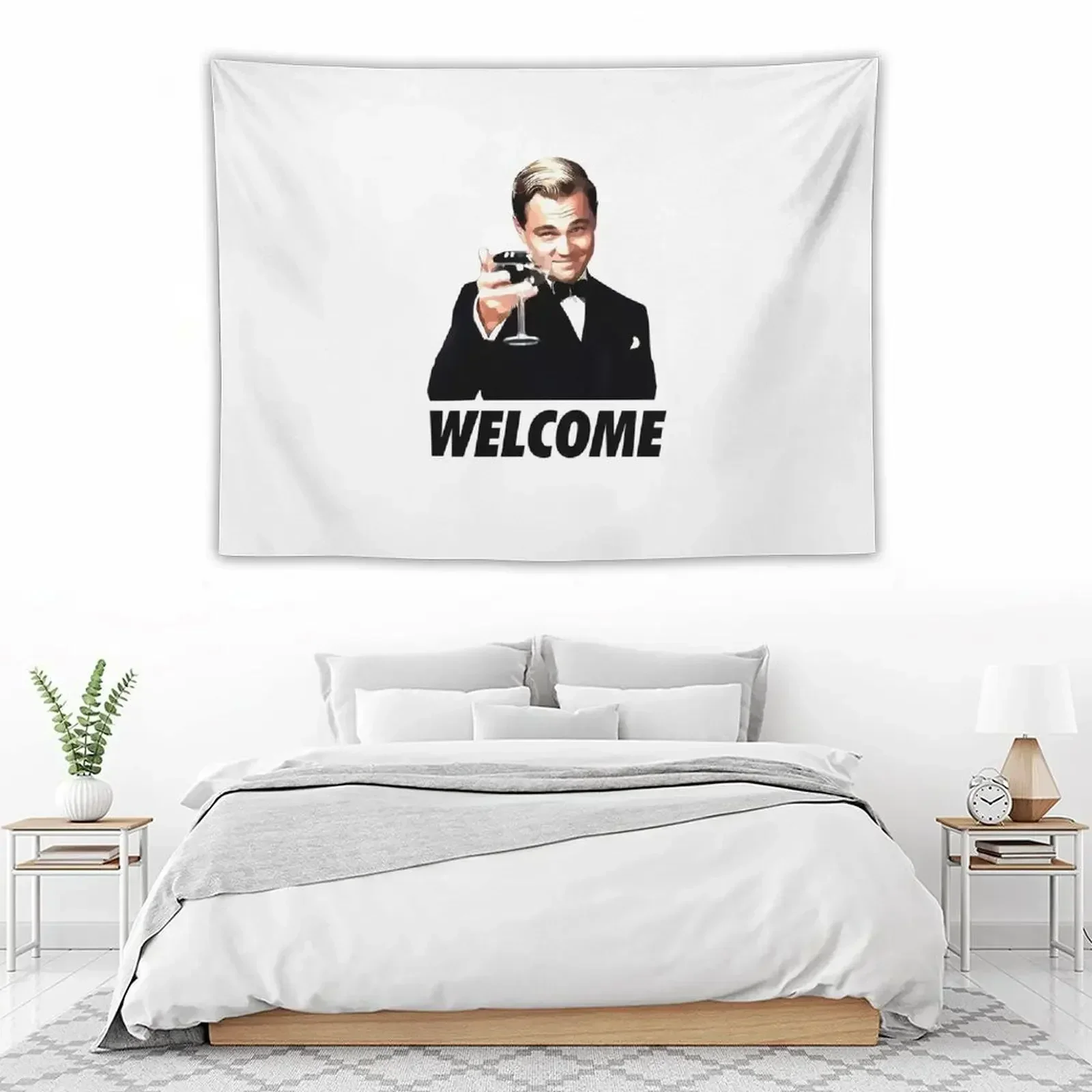 Великий Гэтсби Леонардо Ди Каприо Гобелен Эстетический Декор Комнаты Милый