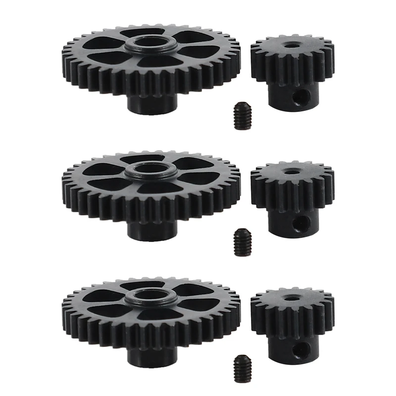 

3X обновленная деталь, редуктор металла + редуктор двигателя, запасные части для Wltoys A949 A959 A969 A979 K929