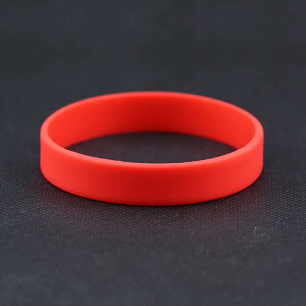 

25 Pcs Adult Gifts Children Bracelets Silicone Elasticity Kids Wristband Toddler
