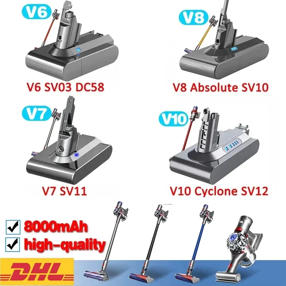 Аккумулятор Dyson V6 21 6 В 6000 мАч