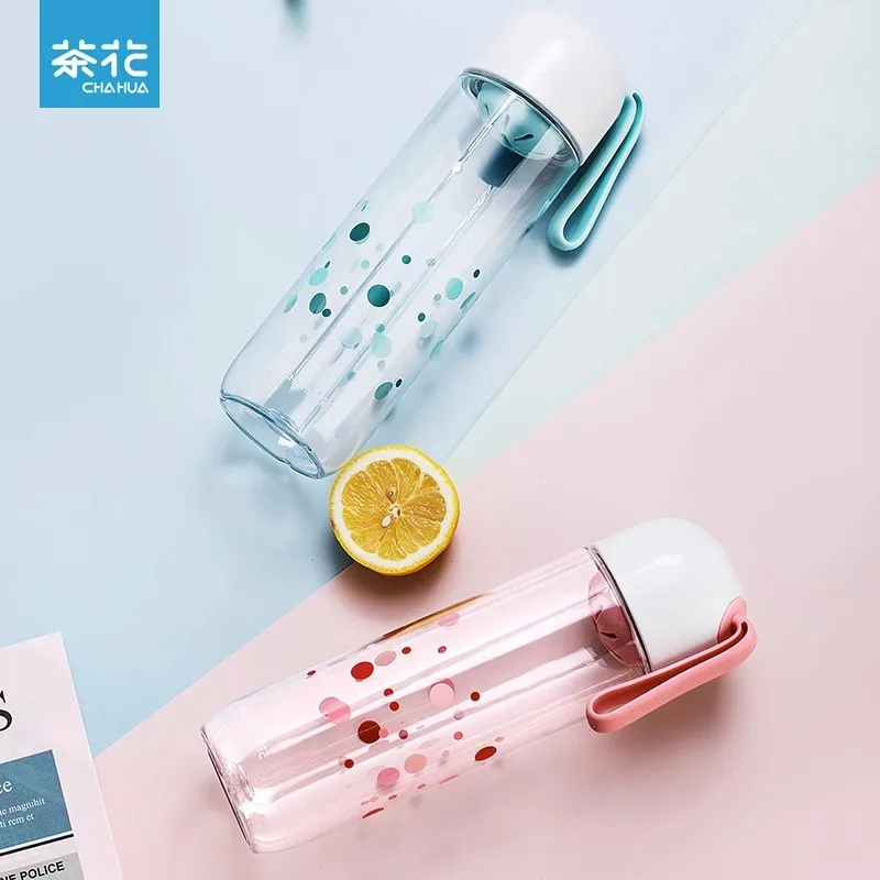 

CHAHUA Tritan Sports Water Cup Plastic With Filter High Temperature Resistant Kettle Household Portable Water Cup