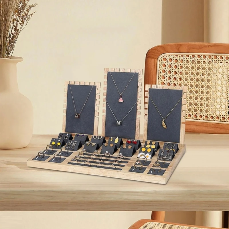 Органайзер для ювелирных изделий прочная многослойная демонстрационная полка в