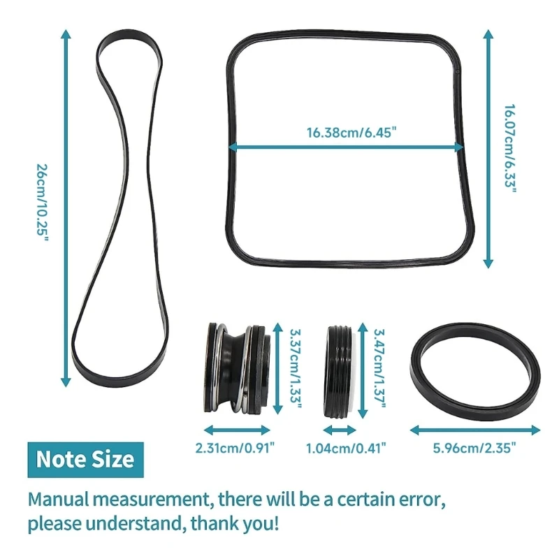 Ремкомплект уплотнительного кольца насоса для бассейна инструментов чистки SP1600