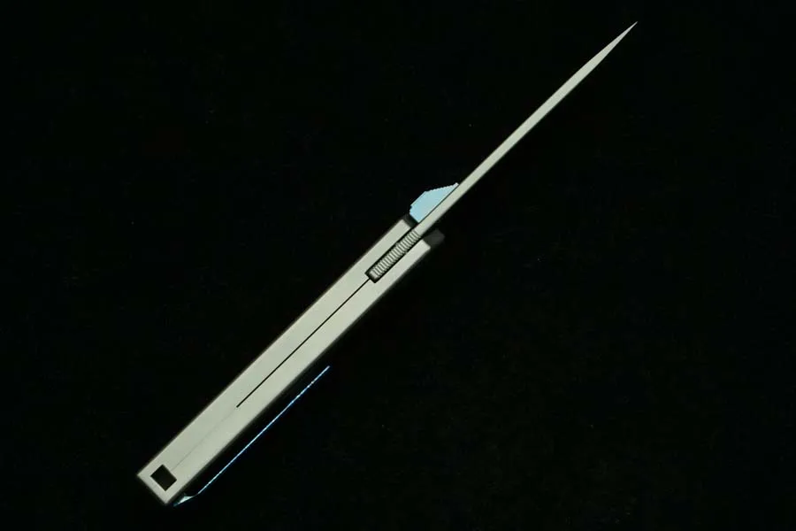 LEMIFSHE гримучая змея настоящий лезвие 20CV титановая ручка открытый кемпинг охота