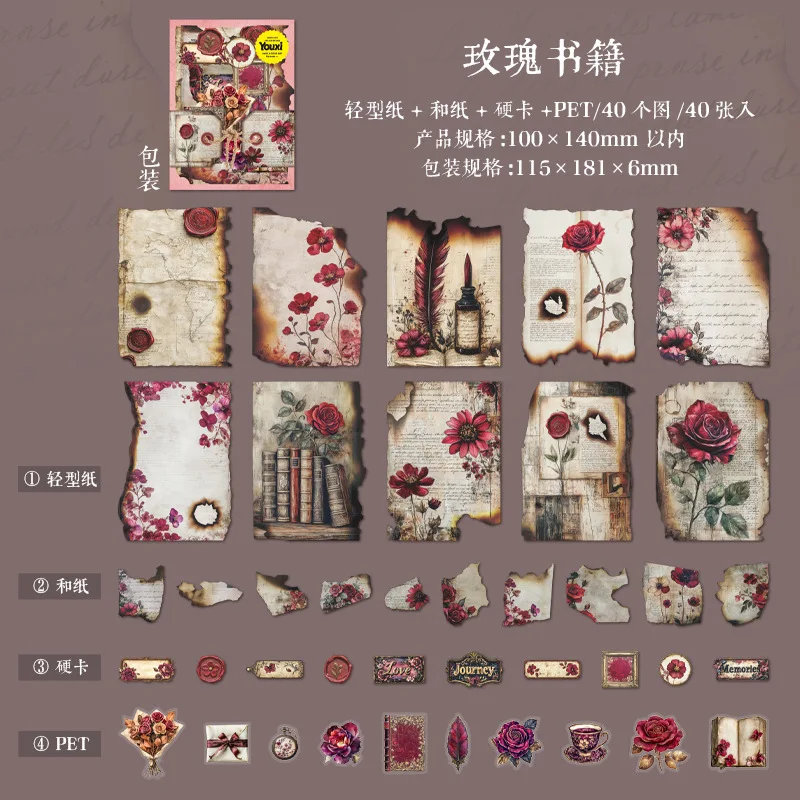 

Блокноты Alideco, 50 шт., бумага, 6 дизайнов