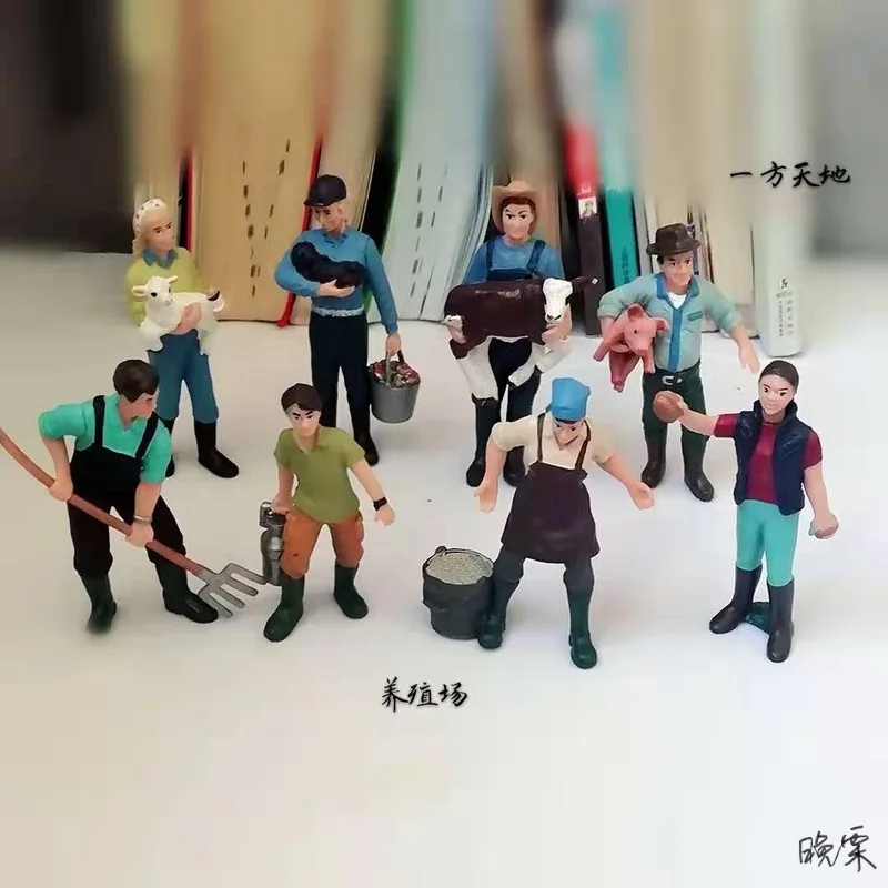 

Mini Simulation Character Room Farm Accessories Landscape Retro Scene Small Ornaments