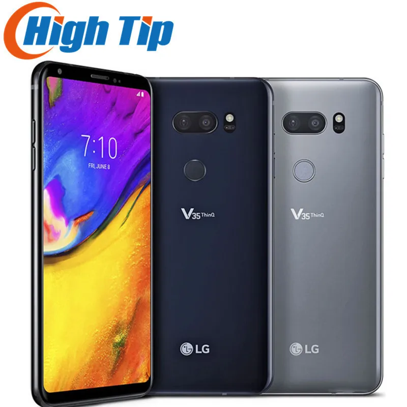 Разблокированный оригинальный смартфон LG V35 V350N V350AWM ThinQ 4G LTE искусственная кожа 6