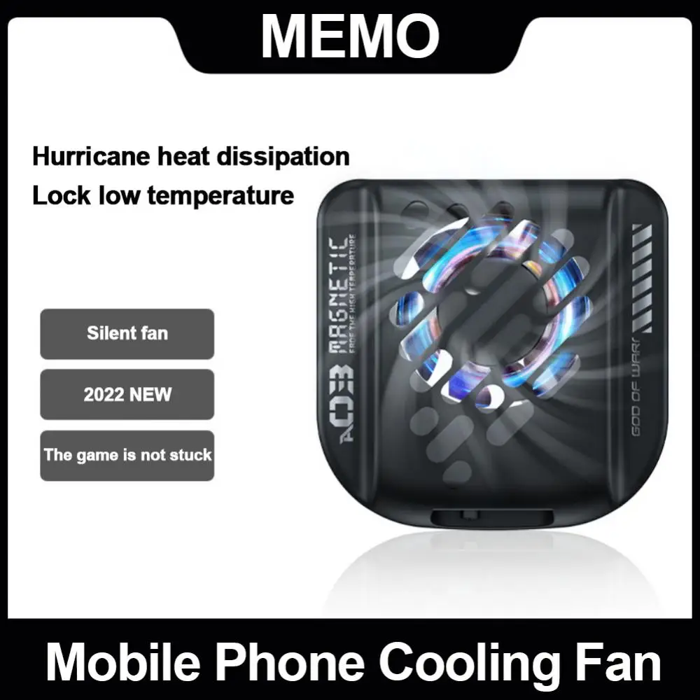 

Mobile Phone Cooling Fan Radiator Cooling Fan Universal Mini Game Cooler Cooling Tool For Iphone/samsung/xiaomi Phone Cooler