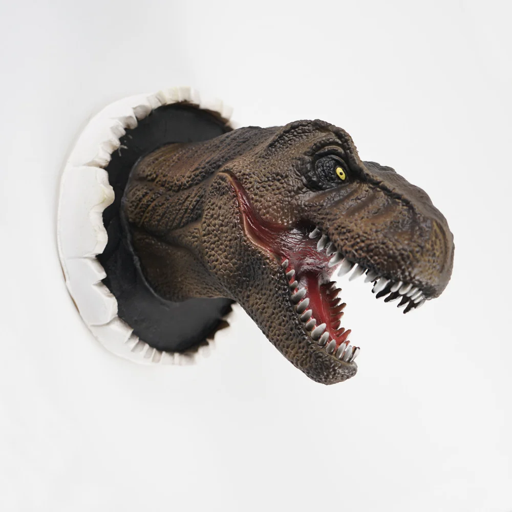 

Hot Tyrannosaurus Rex wall pendant latex foam funny personality living room bedroom atmosphere theme dress up Accessory