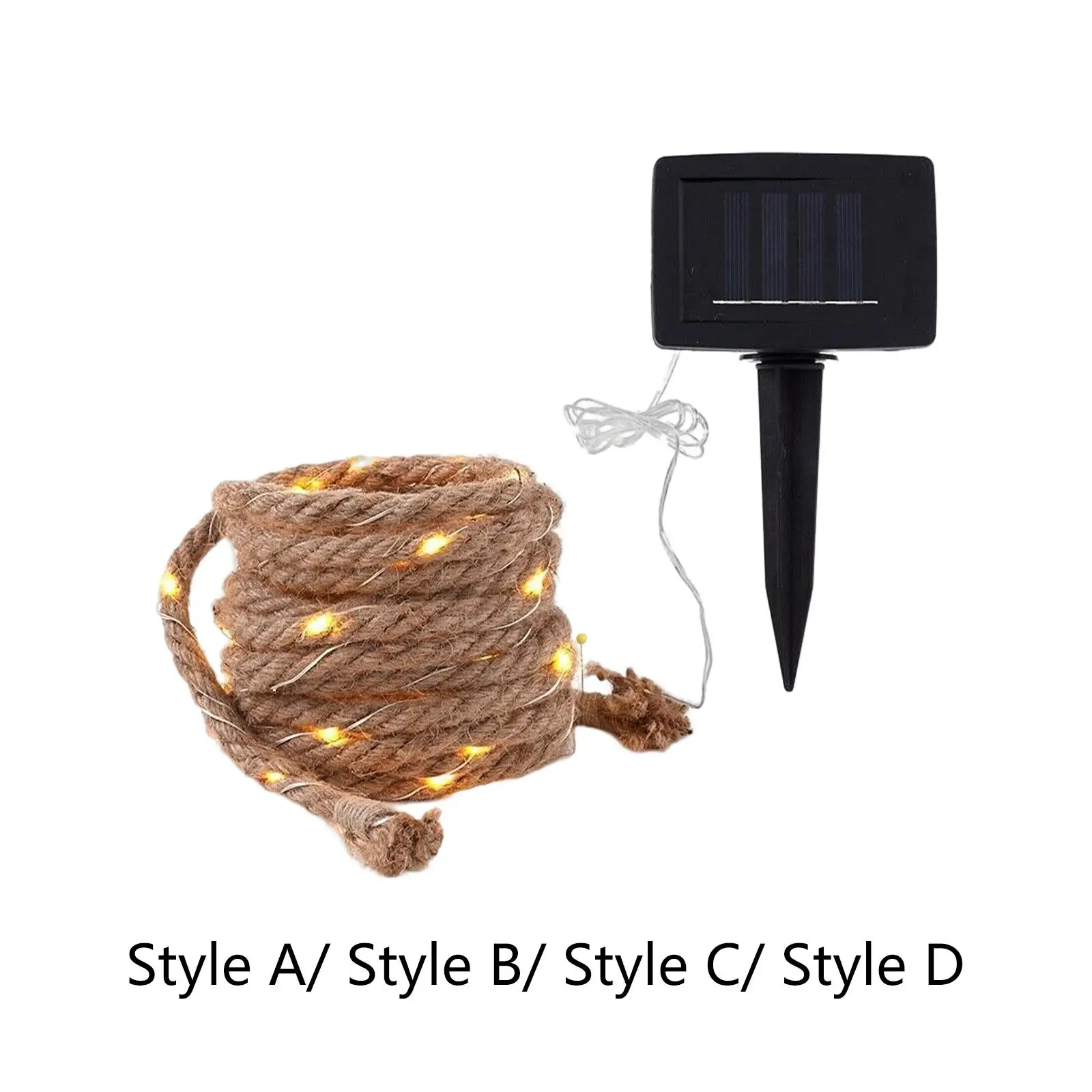 

Струнная лампа на солнечной батарее, s-светильник на солнечной батарее, уличный праздвечерние чный шнурок для свадебного патио, двора