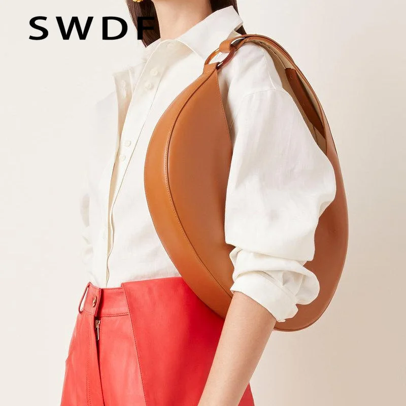 

Half Moon Designer Bags Luxury Bags For Women Handbags 2023 The New High Quality Personality Fashion Shoulder Bag Free Shipping