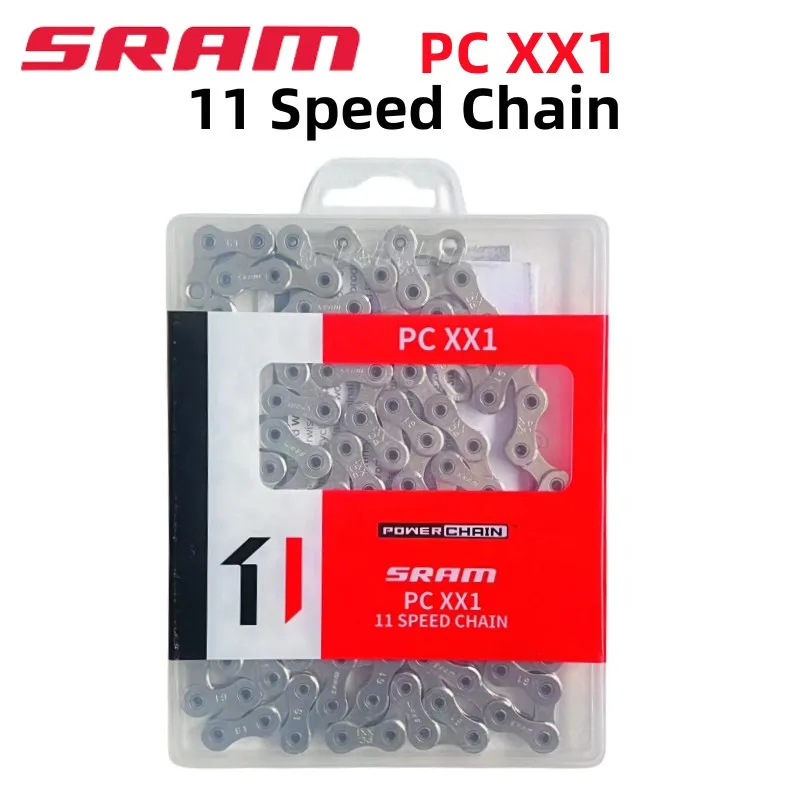 

SRAM PC XX1 1X11S 11Speed Bike Chain 11S 11V Hollow Mountain Bicycle Chain XX1 Original Sram Bicycle Chain MTB Bike Parts