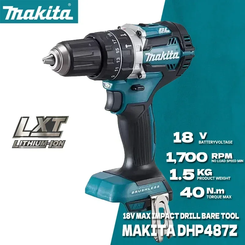 

MAKITA DHP487Z Ударная дрель