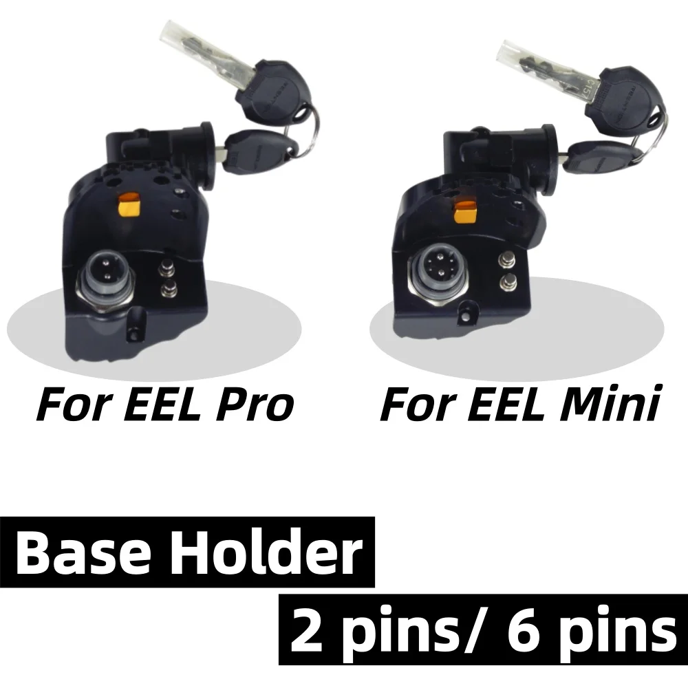 Фото Базовый держатель серии EEL для Reention EEL Pro, EEL Mini: крепление для аккумулятора, 2-контактное, 6-контактное, с фиксатором, с разъемом Bullet, с XT60 №1