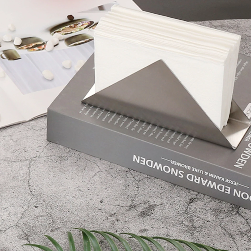 

Party Napkin Holder Stainless Steel Stand Wedding Accessory Decoration