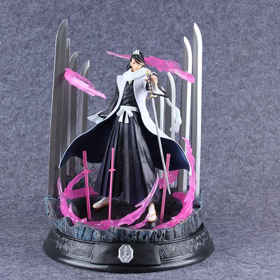 

BLEACH Kuchiki Byakuya GK Statue Collectible Figure Model Toy PVC Anime Collection Figurine