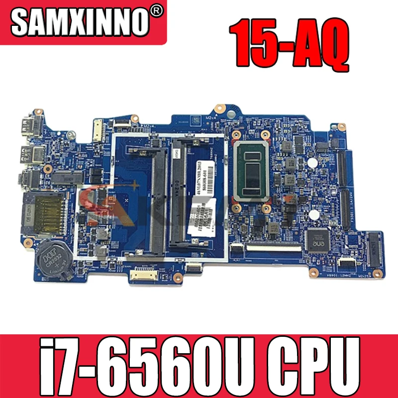 

Материнская плата для ноутбука HP X360 M6 M6-AQ 15-AQ с процессором SR2JB i7-6560U 15257-2N 448.07N07.002N 856280-601 100% протестирована Быстрая доставка