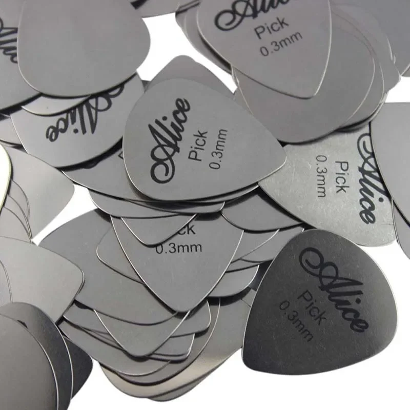 1 шт. металлическая акустическая электрогитара Alice 0 3 мм бас-медиатор прочный